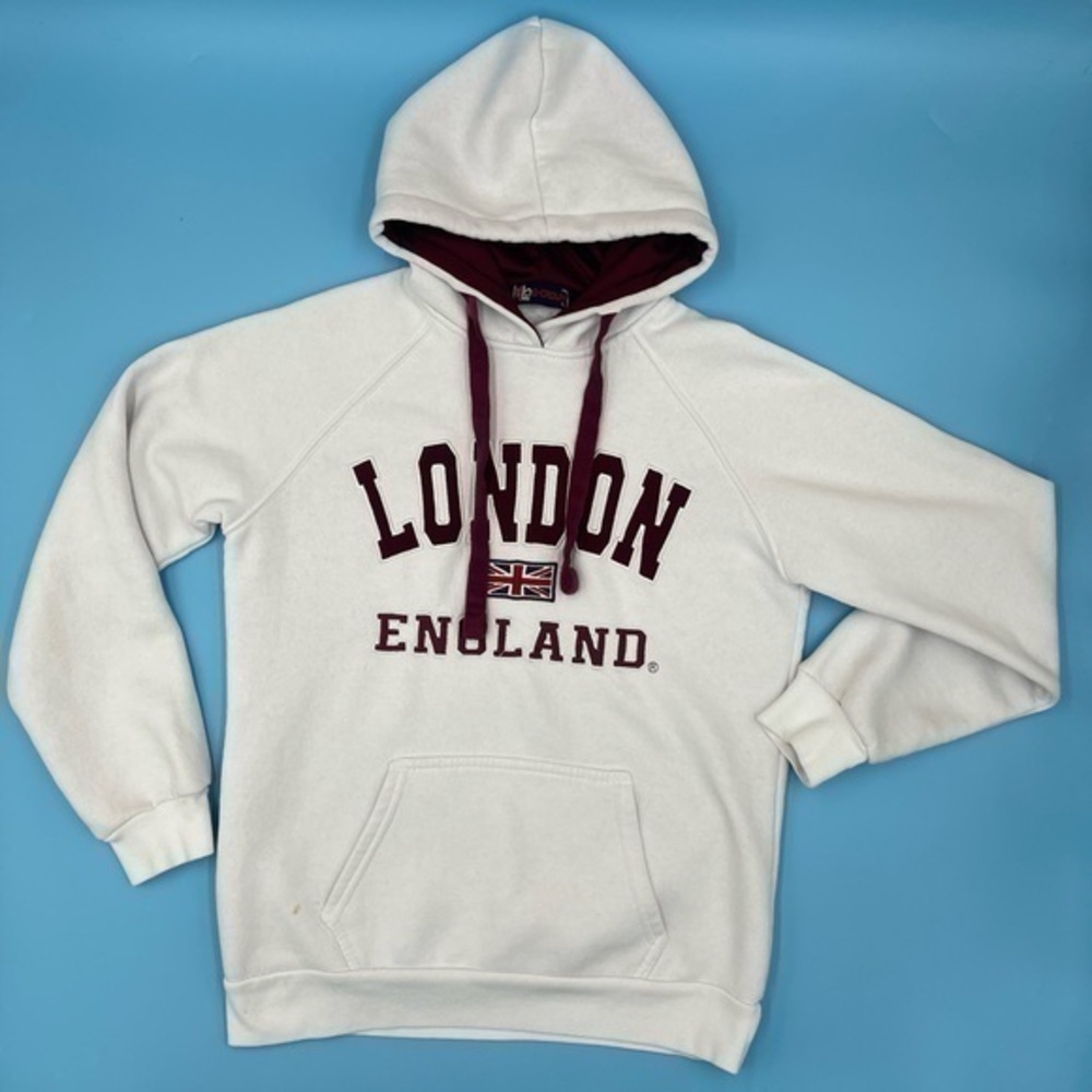 VTG G-Crown Embroidered London, England Hoodie
